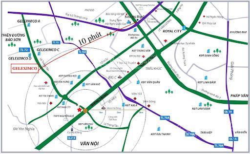 Mởi bán đợt đầu giá ưu đãi 7x/m2 có ngay trung cư an bình geleximco đường lê trọng tấnhà đông,cạnh
