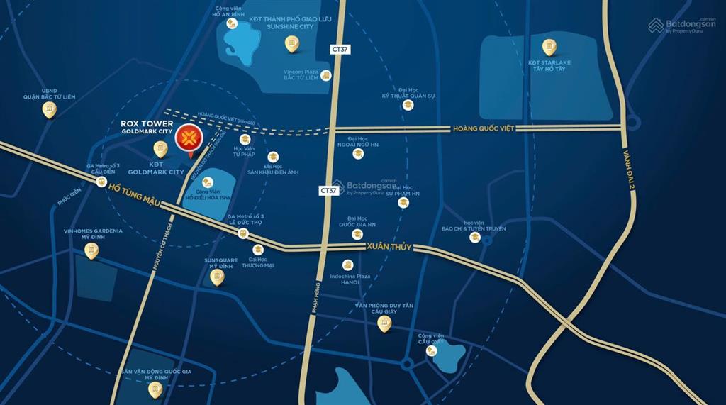 Bán vp của tòa 40tầng hạng a chỉ với giá từ 50tr/m2 tại hồ tùng mậu trực tiếp cđt, vị trí trung tâm