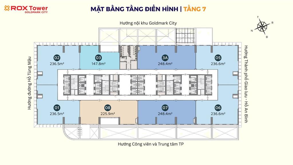 Bán vp của tòa 40tầng hạng a chỉ với giá từ 50tr/m2 tại hồ tùng mậu trực tiếp cđt, vị trí trung tâm