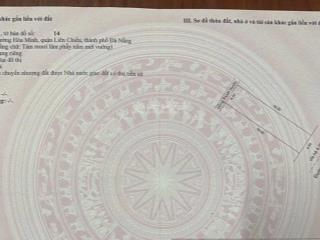 Cách biển 100m, ngang 9m, mặt tiền đặng huy trứ cần bán nhanh trước tết