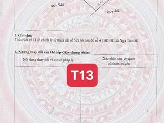 DUY NHẤT 1 LÔ ĐẸP NGA TÂN – 90,5m² FULL THỔ CƯ 🔥