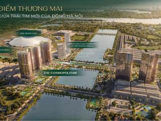 Bán căn 1pn+ vinhomes cổ loa 46m2 chỉ 4.5 tỷ view triển lãm, view hồ trung tâm 32ha, view pháo hoa