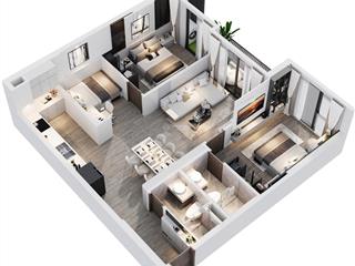 Căn hộ 2pn + 79m2, giá chỉ 4,028 tỷ