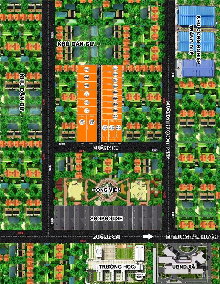 Mở bán 20 lô đất f0 thượng trang, bát trang giáp kcn tràng duệ 3 đang khởi công gđ2