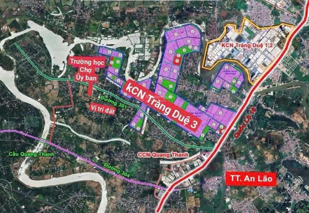 Mở bán 20 lô đất f0 thượng trang, bát trang giáp kcn tràng duệ 3 đang khởi công gđ2