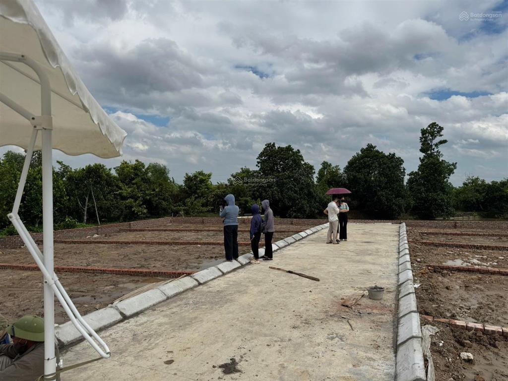 Mở bán 20 lô đất f0 thượng trang, bát trang giáp kcn tràng duệ 3 đang khởi công gđ2