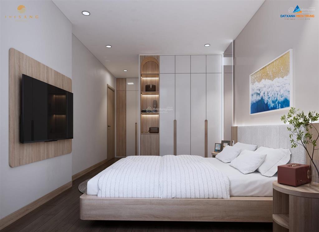 Duy nhất 2pn dự án the sang  view trực diện biển mỹ khê  căn hộ hạng sang  bàn giao 2026