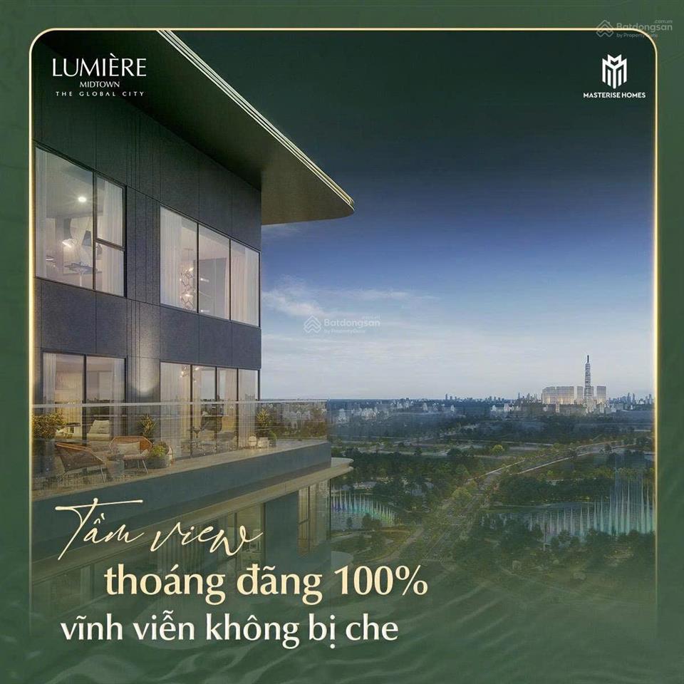 Bán căn hộ cao cấp lumière midtown, global city, q2. 2pn, 2wc, giá tốt nhất chỉ 9,84tỷ/căn