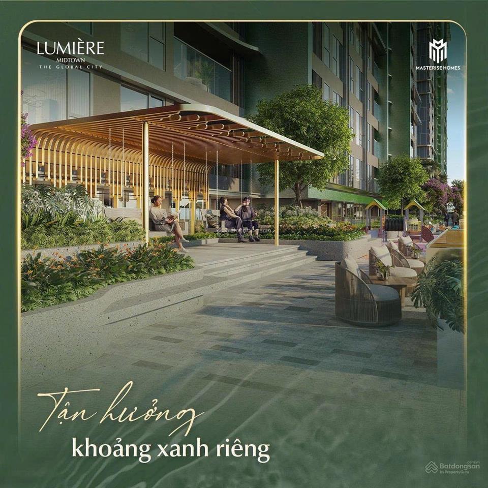 Bán căn hộ cao cấp lumière midtown, global city, q2. 2pn, 2wc, giá tốt nhất chỉ 9,84tỷ/căn