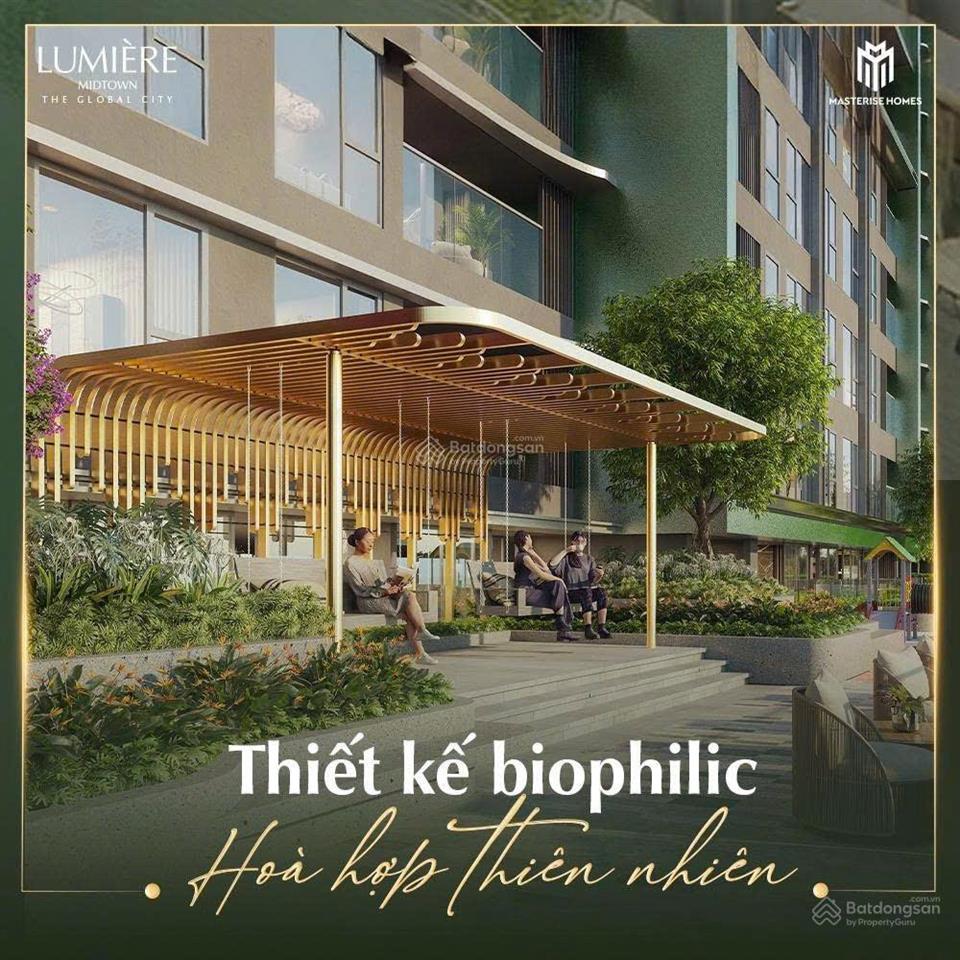 Bán căn hộ cao cấp lumière midtown, global city, q2. 2pn, 2wc, giá tốt nhất chỉ 9,84tỷ/căn