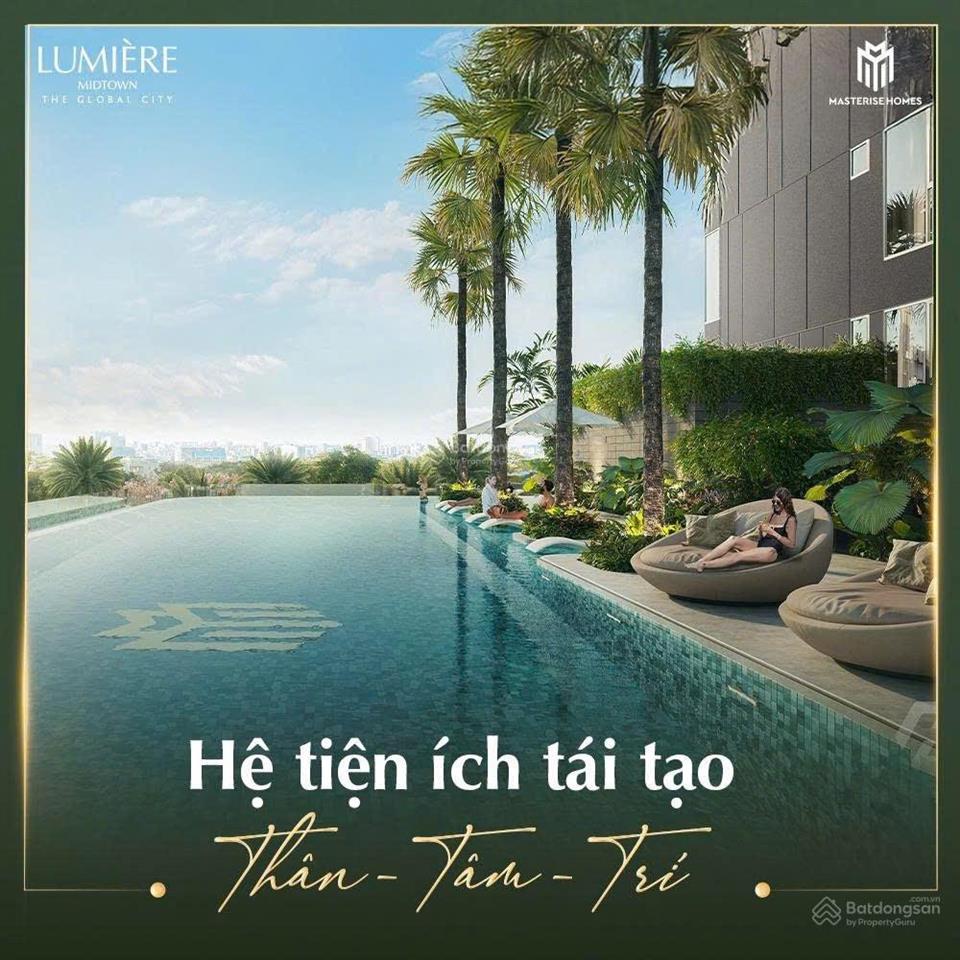 Bán căn hộ cao cấp lumière midtown, global city, q2. 2pn, 2wc, giá tốt nhất chỉ 9,84tỷ/căn