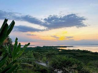 Đất vườn nghỉ dưỡng ngay mặt hồ trị an thơ mộng  đường betong rộng rãi  ngay khu dân cư