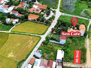 Bán lô đất full thổ cư 98,9m2 đường ô tô ngay võ nguyên giáp giá chỉ 18tr/m2