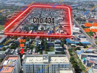 Bán gấp lô đất ngay chân chung cư kinh doanh siêu tốt, ngay chợ 434, bình hoà, giá 3.9 tỷ(tl nhẹ)
