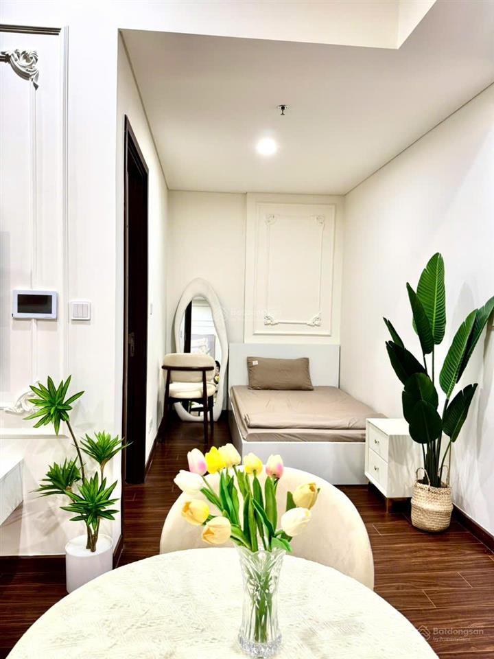 Cho thuê căn hộ 1 phòng ngủ tại vinhomes oceanpark từ nguyên bản tới đầy đủ nội thất, có slot ô tô