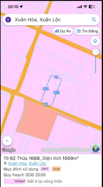 Chính chủ bán gấp 2 miếng đất tại xuân hoà  xuân lộc  đồng nai