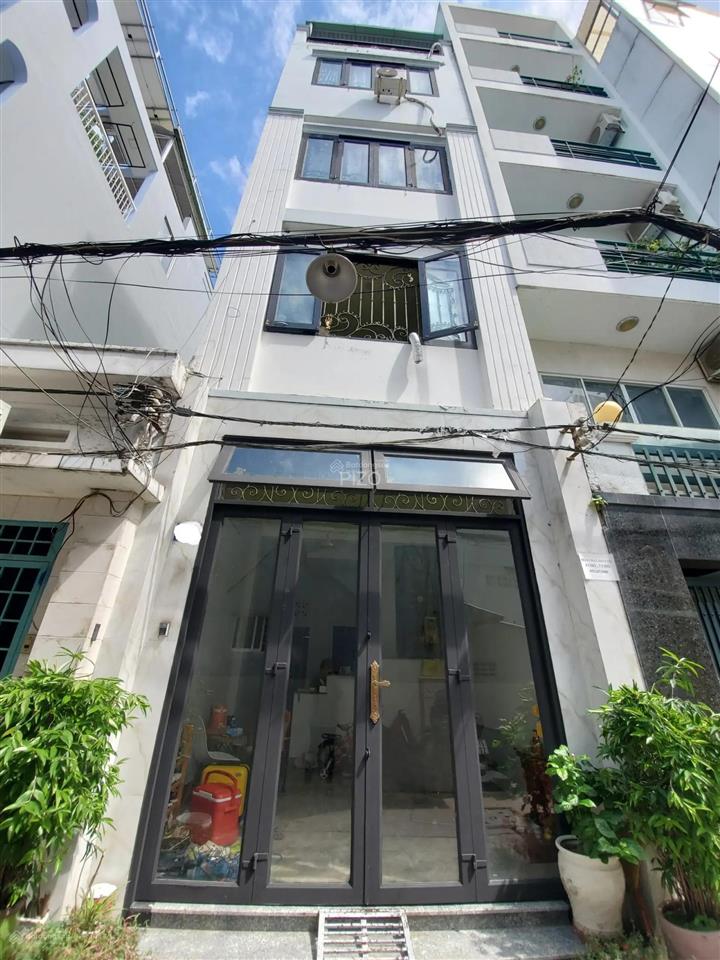 Hẻm xe hơi nguyễn hữu cầu. tân định. q1 5 tầng ( 4 x 20m )  10 phòng chdv  90 triệu  19,8 tỷ tl