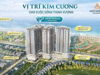 Căn 1pn ngoại giao newtown diamond 2,9 tỷ (51m)  sổ lâu dài  cạnh biển mỹ khê