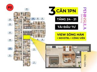 Bán nhanh  căn 1pn view sông hàn & pháo hoa giá chỉ từ 3 tỷ  số lượng có hạn  thanh khoản nhanh