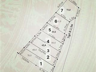 Chính chủ chào bán 7 lô f0 gần cầu bính  giá từ 1 tỷ 8xx  vị trí đẹp cách mặt đường 359 chỉ 20m