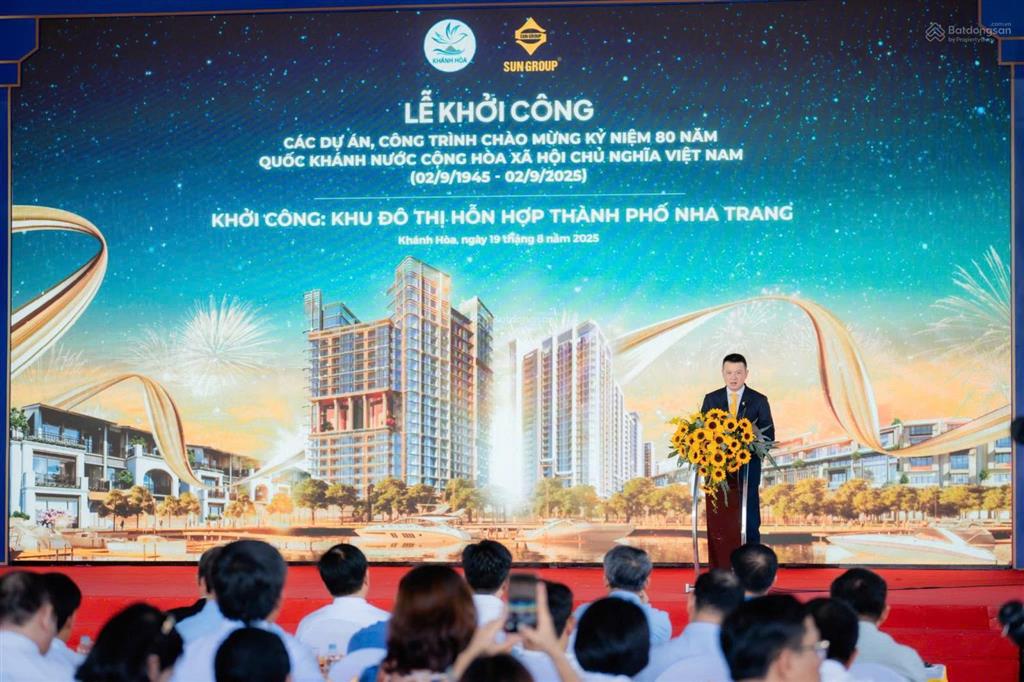 Cơ hội an cư và đầu tư bđs của sungroup tại nha trang  giá gốc cđt ngay giai đoạn đầu  ngay