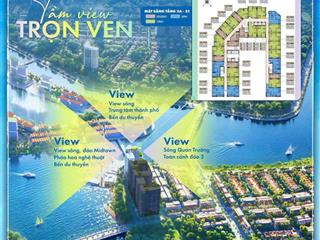 Từ 45 triệu/m2 sở hữu ngay căn 1pn+, 58.5m2 tại the onsen 1  charmora city nha trang