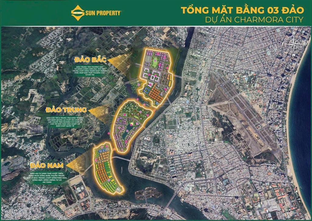 Bán căn liền kề 5 tầng thông 2 mặt tiền đường xương sống 27m và 13,5m  charmora city nha trang
