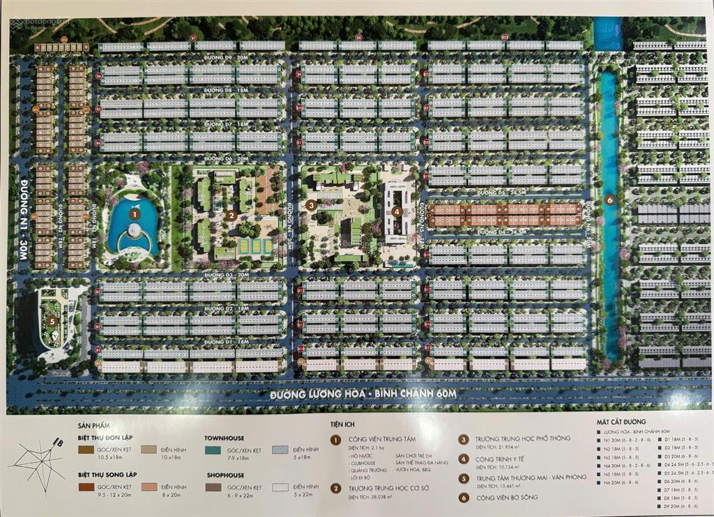 Bán đất nền dự án dragon eden, 4 tỷ, 162m2, lương hòa, bến lức, long an