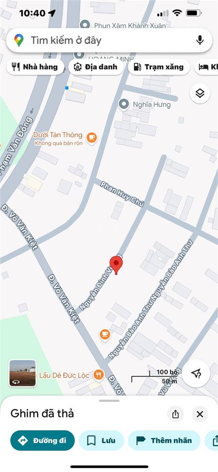 Bán mảnh đất nền có tổng diện tích 312m2. chính chủ, sổ hồng ngay trung tâm tp gia nghĩa