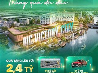 Sở hữu đất nền có sổ hồng tại dic victory city cần thơ mới. chỉ từ 11tr/m2  xem ngay nào