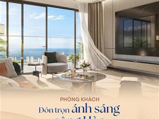 Căn hộ 1 phòng ngủ luxury the legend đà nẵng vị trí đắc địa bên cầu rồng