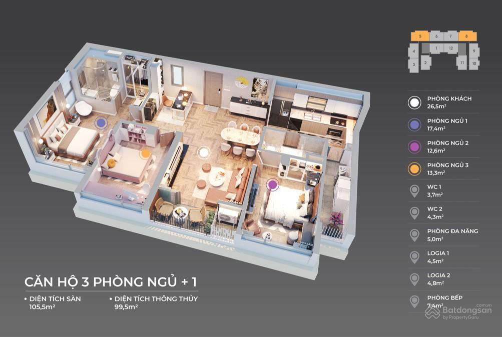 Căn hộ view biển sắp bàn giao dự án the sang residence, vị trí gần biển, trung tâm du lịch sầm uất