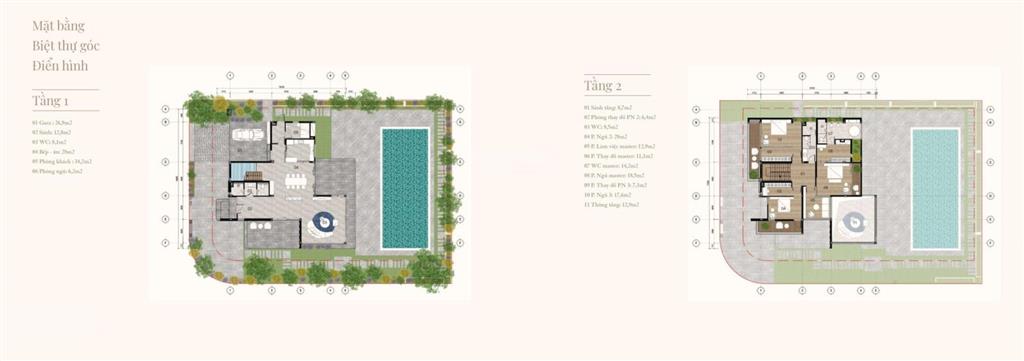 Hiếm! căn villa bt6 regal vỉctoria 5pn có hồ bơi, gần sông, hồ sinh thái, đối diện sân golf