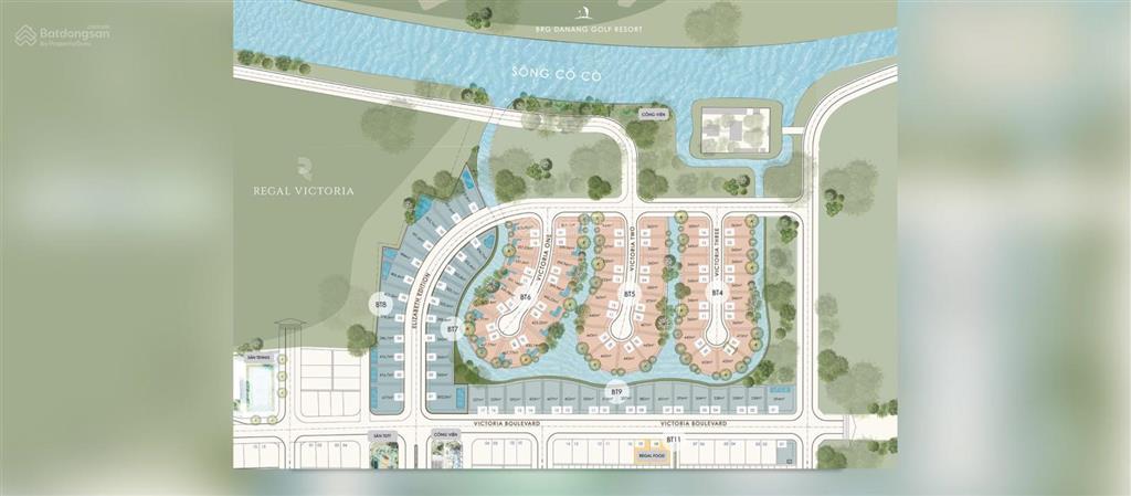 Hiếm! căn villa bt6 regal vỉctoria 5pn có hồ bơi, gần sông, hồ sinh thái, đối diện sân golf