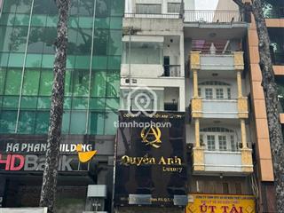 Nhà mt trần hưng đạo,p5, q5 4 x 20 trệt 4 lầu sàn 300m cho thuê 120 triệu/t giá 35 tỷ
