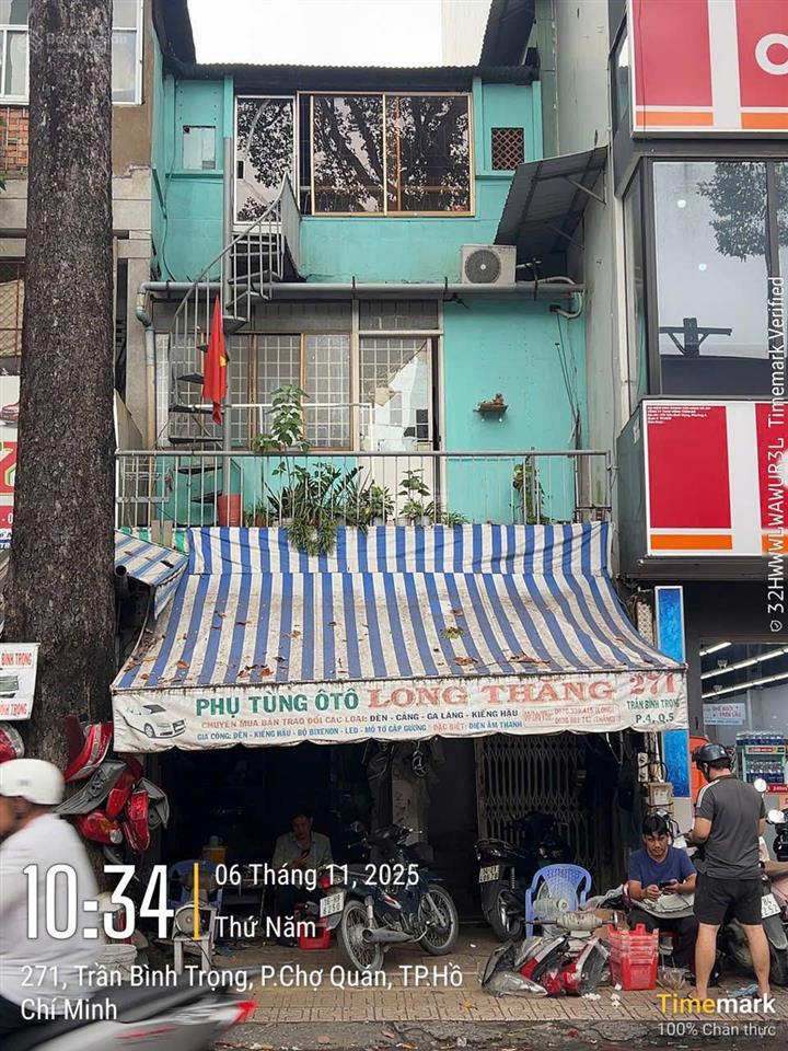 Bán nhà mặt tiền trần bình trọng, p4, q5 (4,85 x 19,8m) 2 lầu, giá 33.5 tỷ