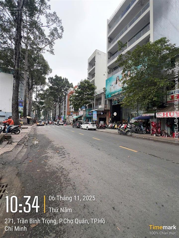 Bán nhà mặt tiền trần bình trọng, p4, q5 (4,85 x 19,8m) 2 lầu, giá 33.5 tỷ