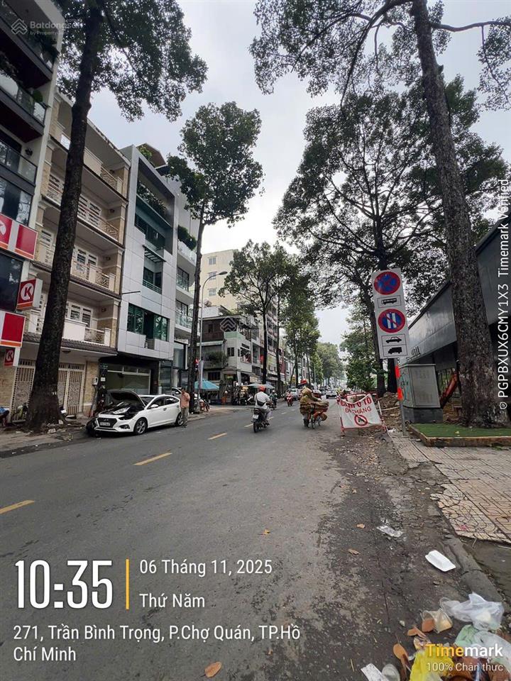 Bán nhà mặt tiền trần bình trọng, p4, q5 (4,85 x 19,8m) 2 lầu, giá 33.5 tỷ