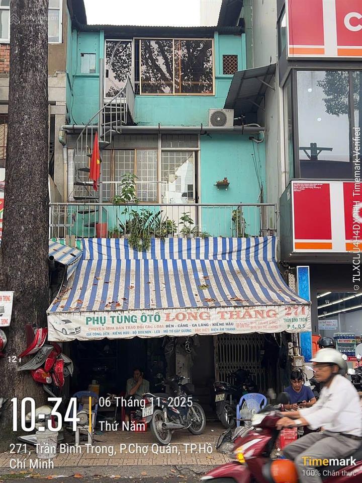 Bán nhà mặt tiền trần bình trọng, p4, q5 (4,85 x 19,8m) 2 lầu, giá 33.5 tỷ