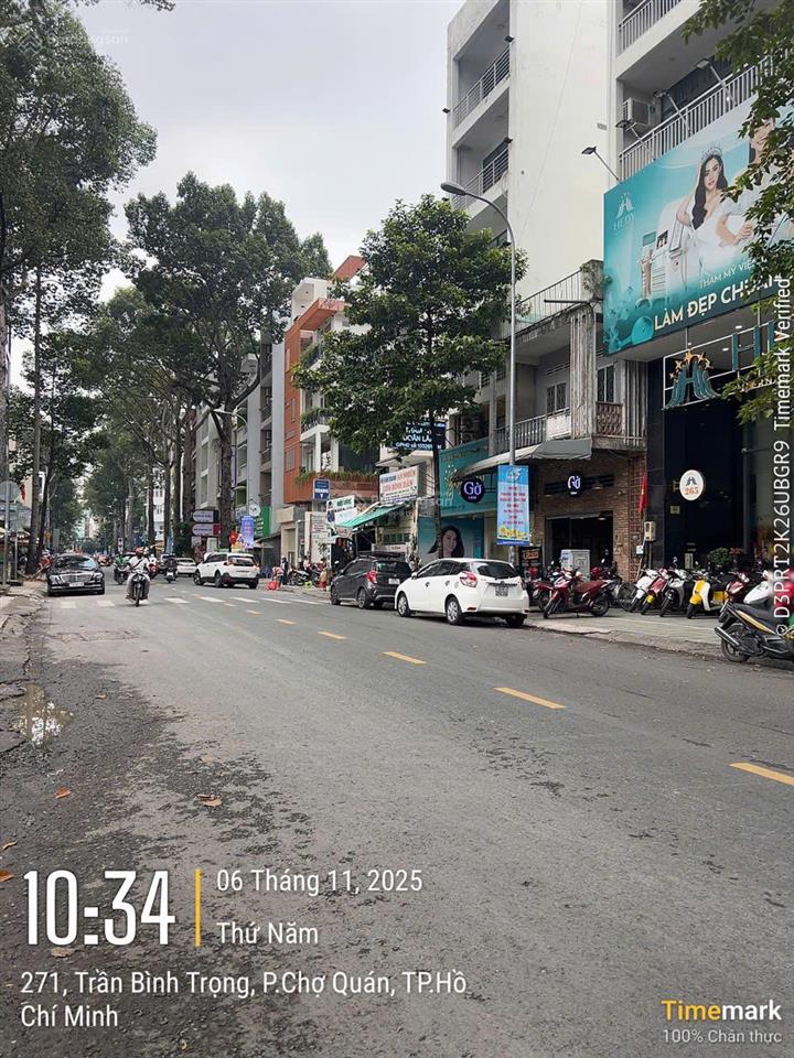 Bán nhà mặt tiền trần bình trọng, p4, q5 (4,85 x 19,8m) 2 lầu, giá 33.5 tỷ