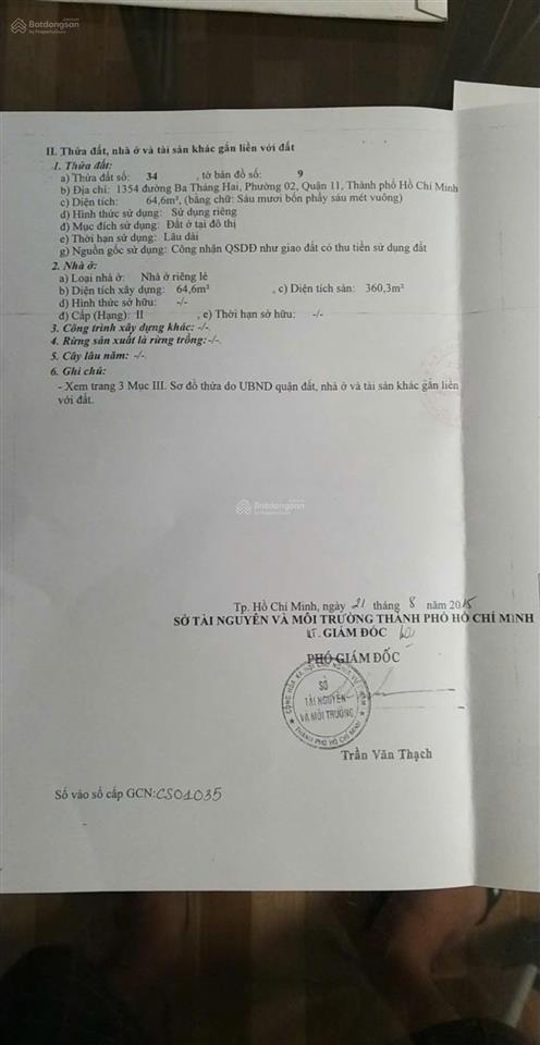 Cần bán toà nhà 7 tầng thang máy, 2 mặt tiền 1354 đường 3/2 , quận 11