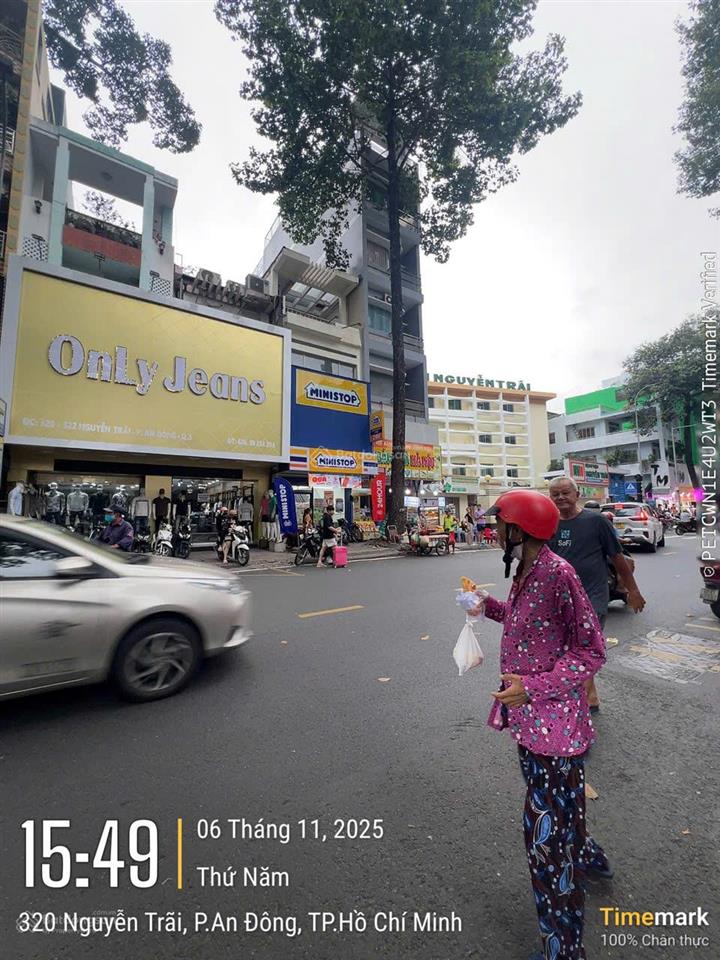 Bán gấp mt nguyễn trãi, p. 8, q. 5  dt 6.8x19m  4 tầng  giá 33 tỷ