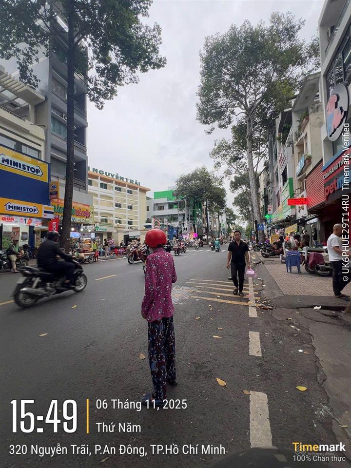 Bán gấp mt nguyễn trãi, p. 8, q. 5  dt 6.8x19m  4 tầng  giá 33 tỷ