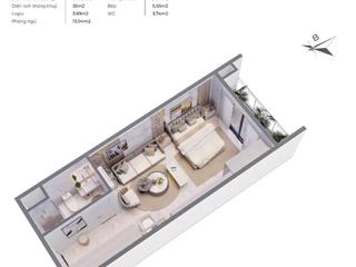 Bán gấp 1pn, 1wc tại vic grand square, 1,46 tỷ, 35m2 i3203