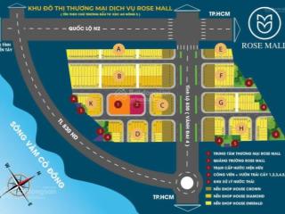 Chủ kẹt tiền bán gấp lô đất dự án an nông 5 (rose mall) 72m2 sổ sẵn 1tỷ250
