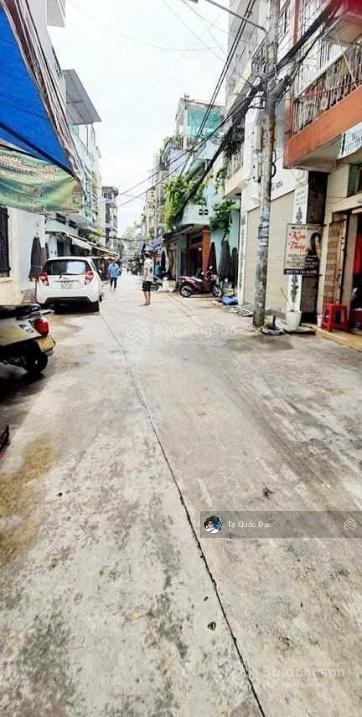 Quận 10  lý thái tổ  105m2  16.3 tỷ  ngang 5m  nở hậu  hẻm 6m thông