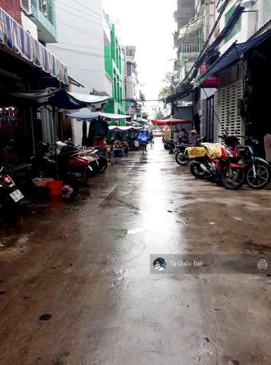 Quận 10  lý thái tổ  105m2  16.3 tỷ  ngang 5m  nở hậu  hẻm 6m thông