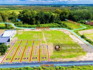 Đất siêu đẹp, cách kcn phước đông 4km. sổ hồng riêng. 320tr