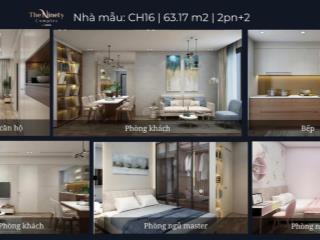 Suất ngoại giao rẻ nhất the ninety complex  đường láng, 2pn giá cực rẻ, tặng 80tr khi giao dịch