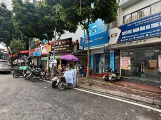 42,5 tỷ  mặt phố trần khát chân  hbt  2 mặt đường ô tô  dt 60m  mt 5,5m  7 tầng  thang máy